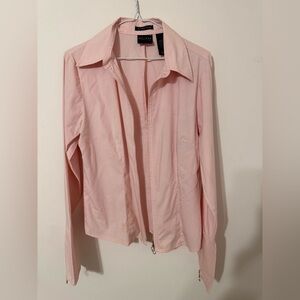 Express Light Pink Collared Shirt